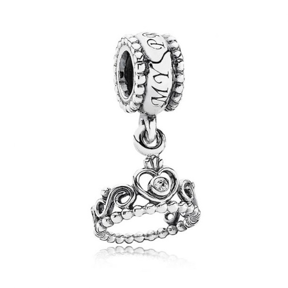 Pandora princess tiara charm - Picture 1 of 2